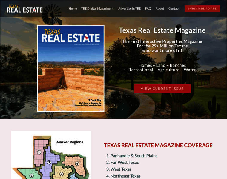 Texasrealestatemagazine.com thumbnail