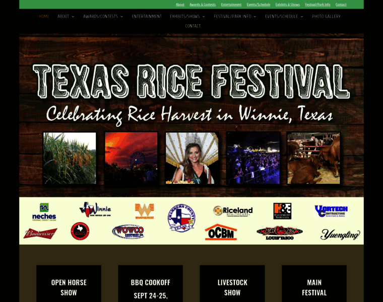 Texasricefestival.org thumbnail