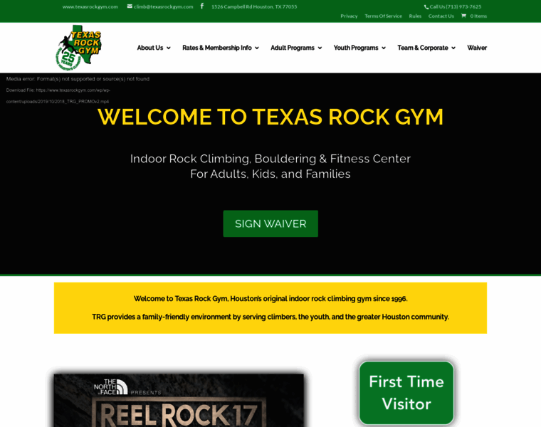 Texasrockgym.com thumbnail