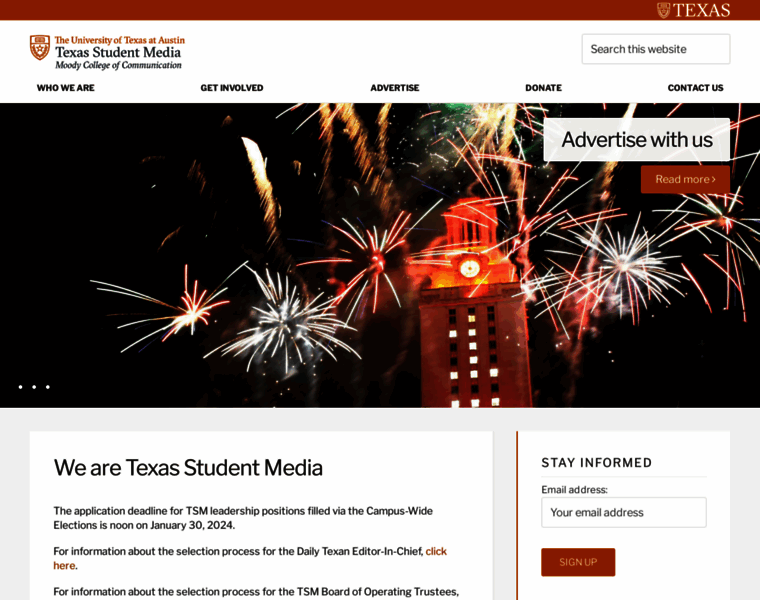 Texasstudentmedia.com thumbnail
