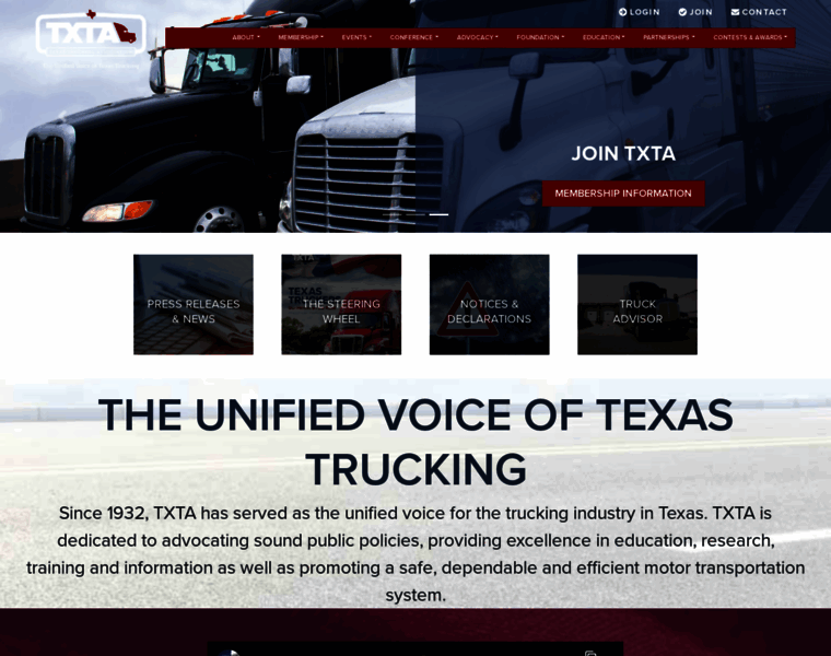 Texastrucking.com thumbnail