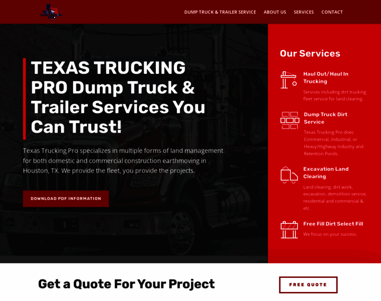 Texastrucking.pro thumbnail