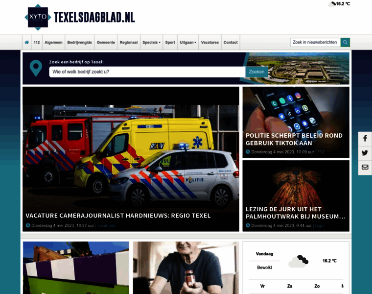 Texelsdagblad.nl thumbnail