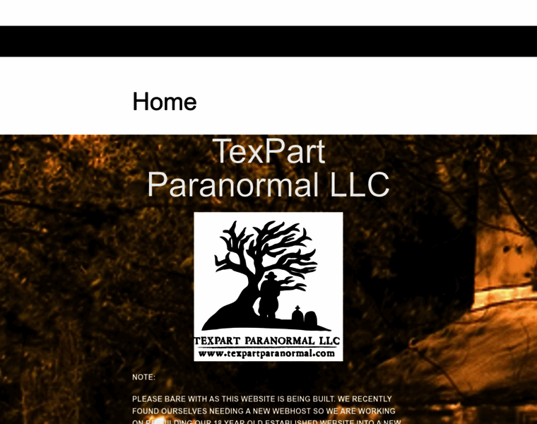 Texpartparanormal.com thumbnail