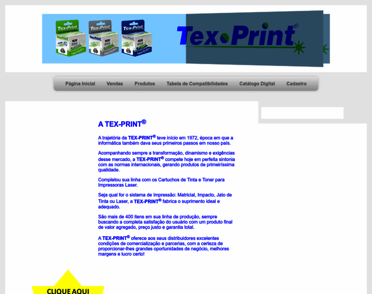 Texprint.com.br thumbnail