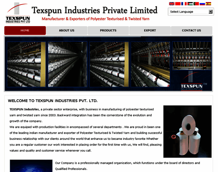 Texspun.com thumbnail