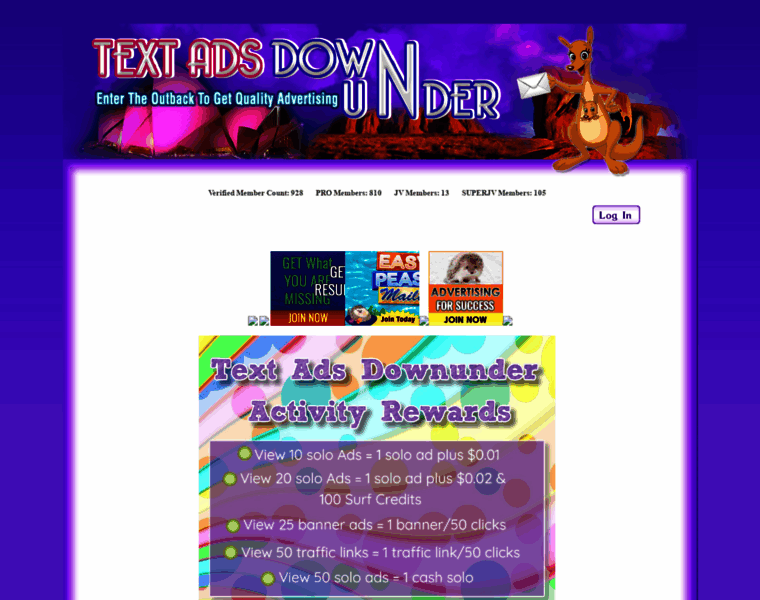 Textadsdownunder.info thumbnail