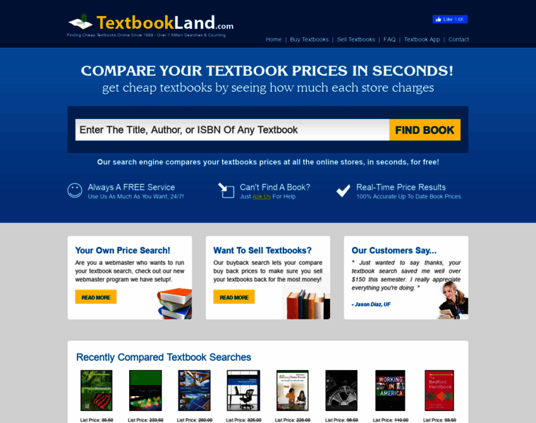 Textbookland.com thumbnail