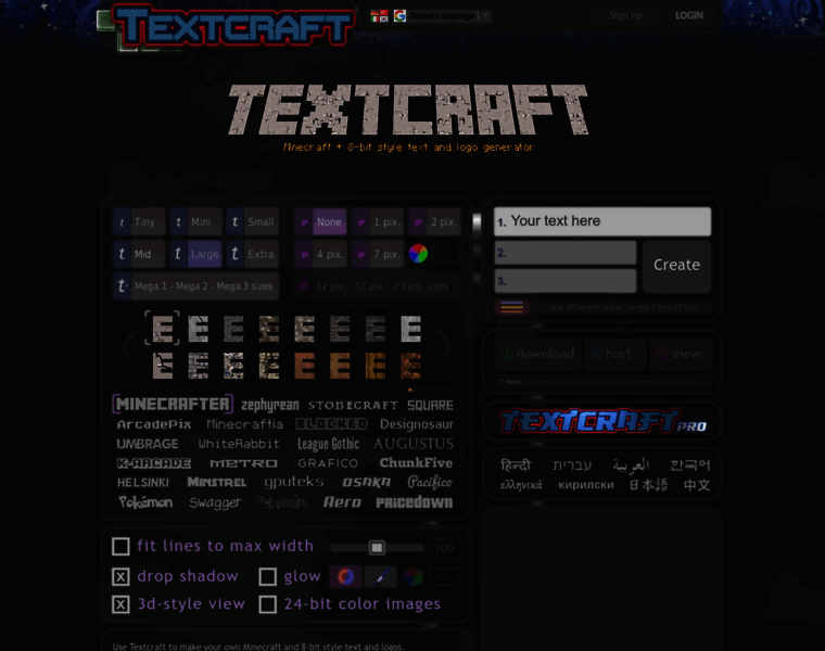 Textcraft.net thumbnail