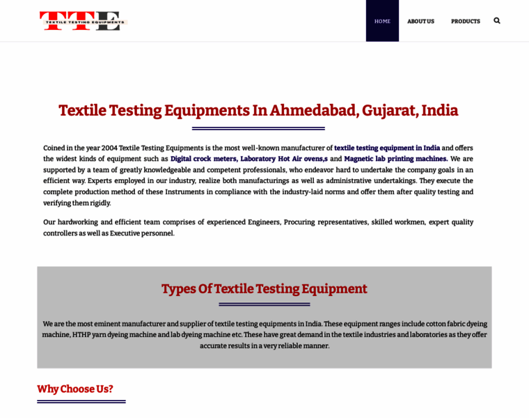 Textiletestingequipments.in thumbnail