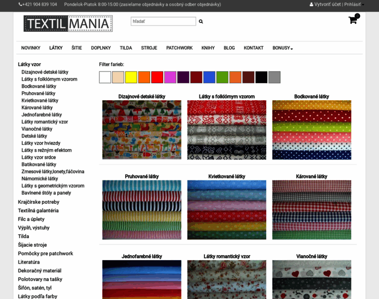 Textilmania.sk thumbnail