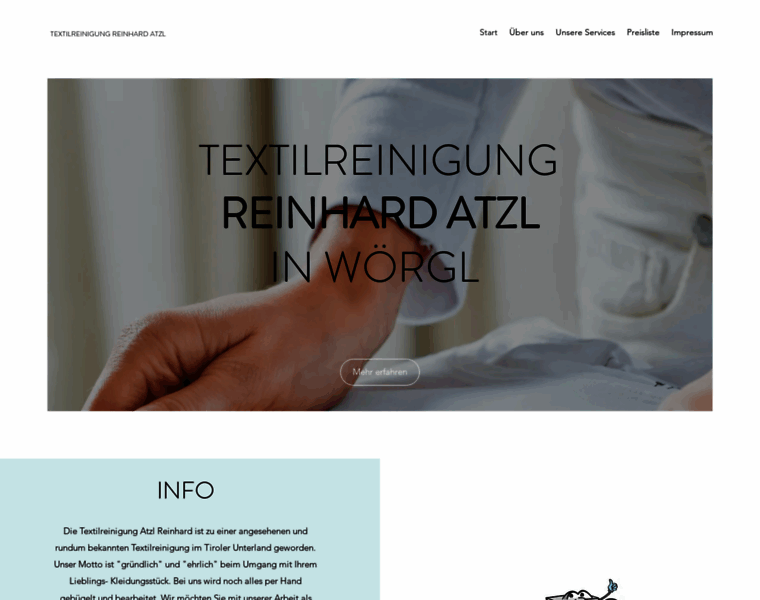 Textilreinigung-tirol.at thumbnail