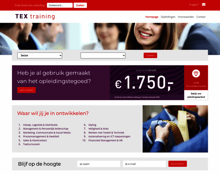 Textraining.nl thumbnail