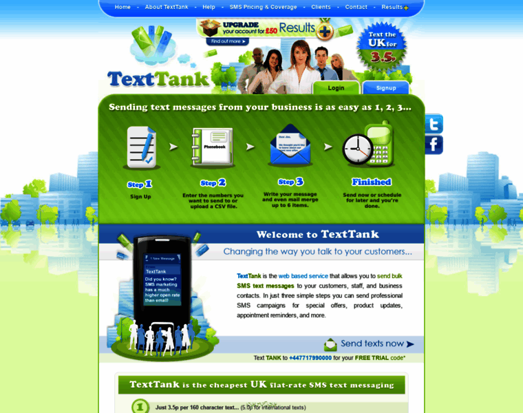Texttank.co.uk thumbnail