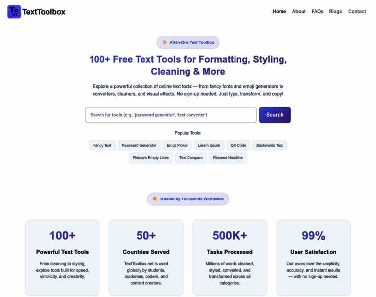 Texttoolbox.net thumbnail