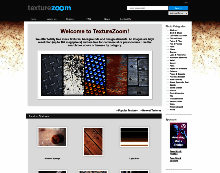Texturezoom.com thumbnail