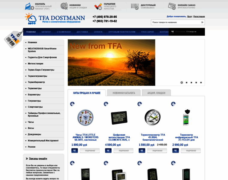 Tfa-dostmann.ru thumbnail