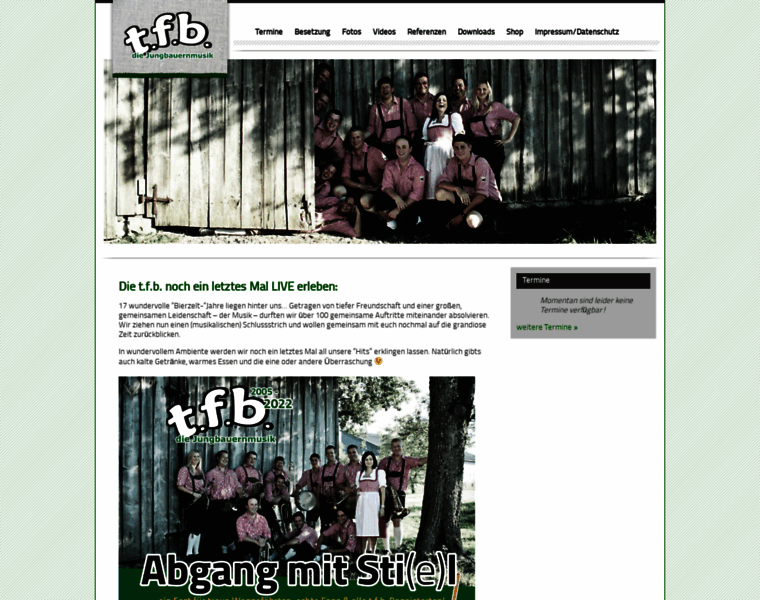 Tfb-die-jungbauernmusik.at thumbnail
