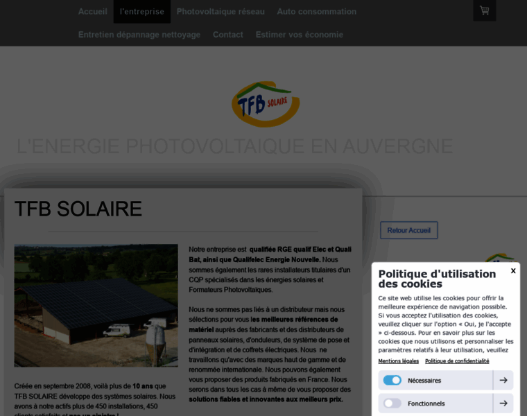 Tfb-solaire.fr thumbnail