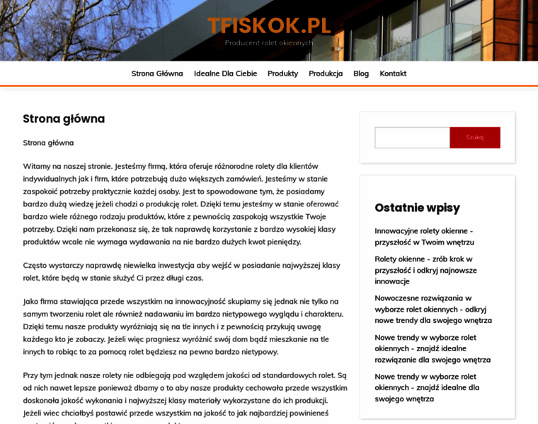 Tfiskok.pl thumbnail
