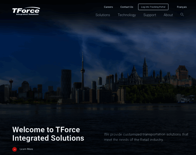 Tforce-solutions.com thumbnail