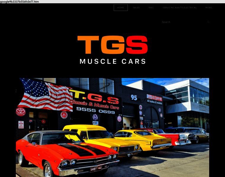 Tgsmusclecars.com.au thumbnail