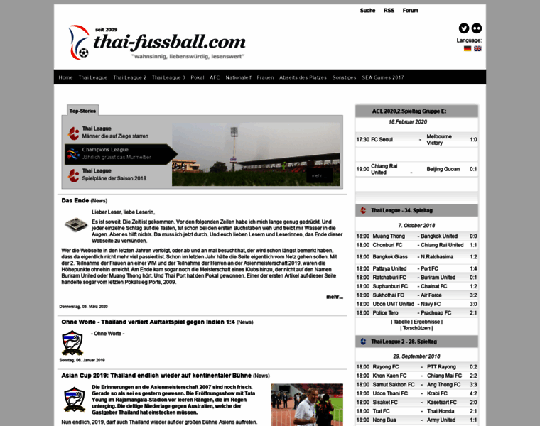 Thai-fussball.com thumbnail