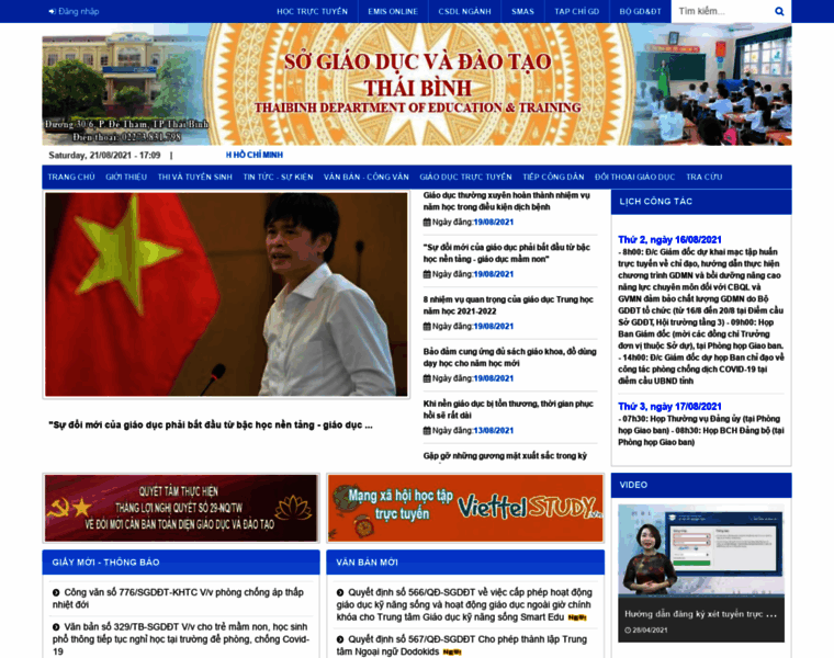 Thaibinh.edu.vn thumbnail