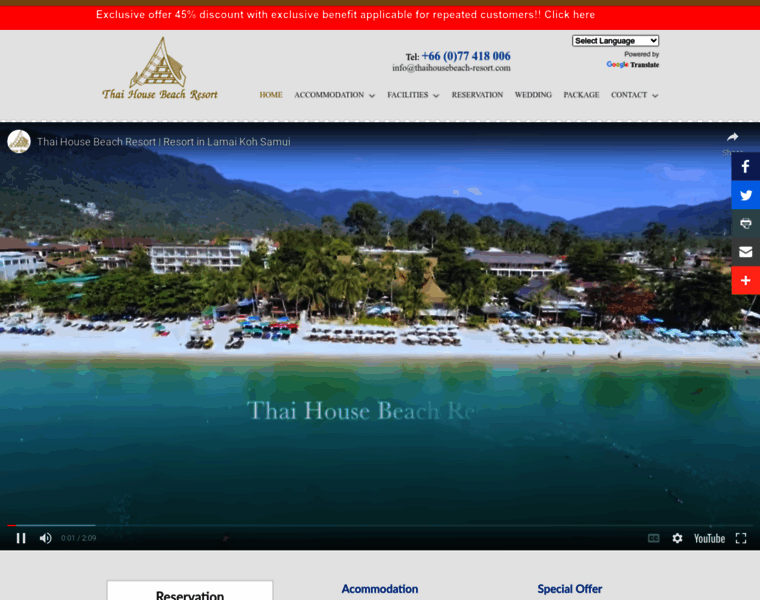 Thaihousebeach-resort.com thumbnail