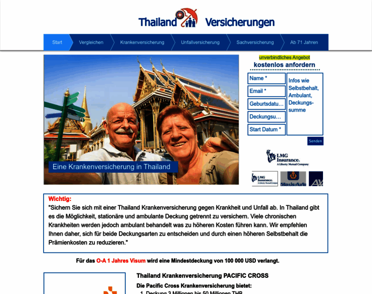 Thailand-krankenversicherung.com thumbnail