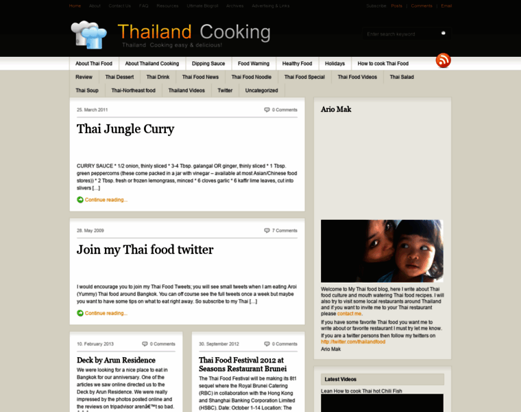 Thailandcooking.com thumbnail
