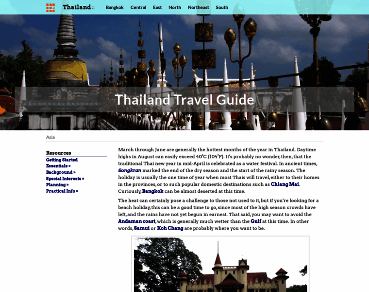 Thailandforvisitors.com thumbnail