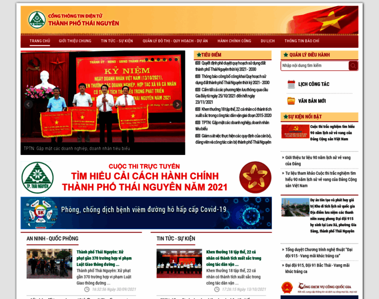Thainguyencity.gov.vn thumbnail