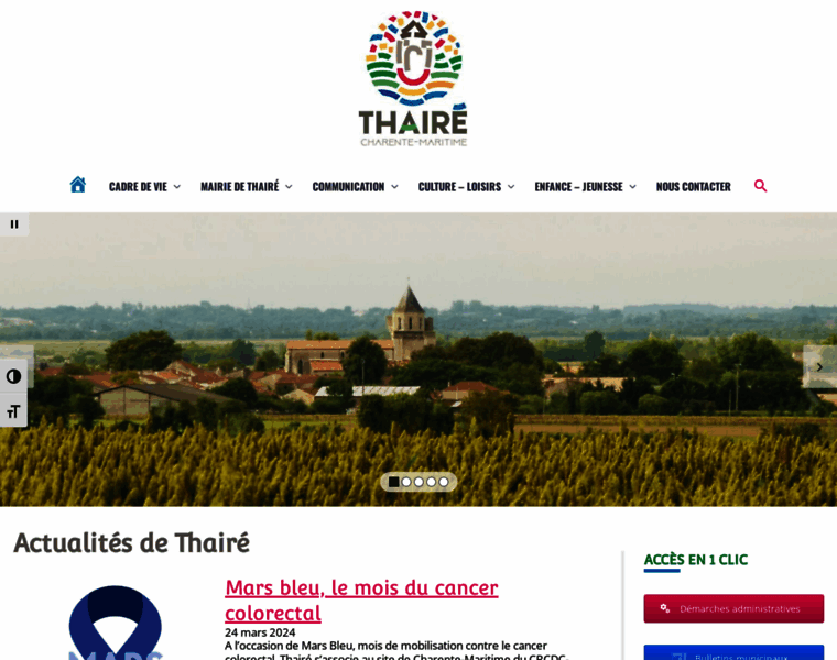 Thaire.fr thumbnail