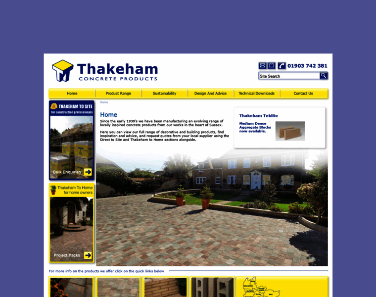 Thakeham.co.uk thumbnail