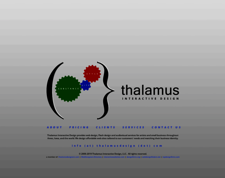Thalamusdesign.com thumbnail