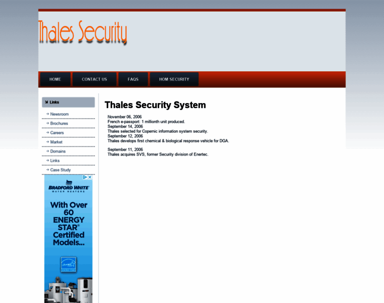Thales-security.com thumbnail