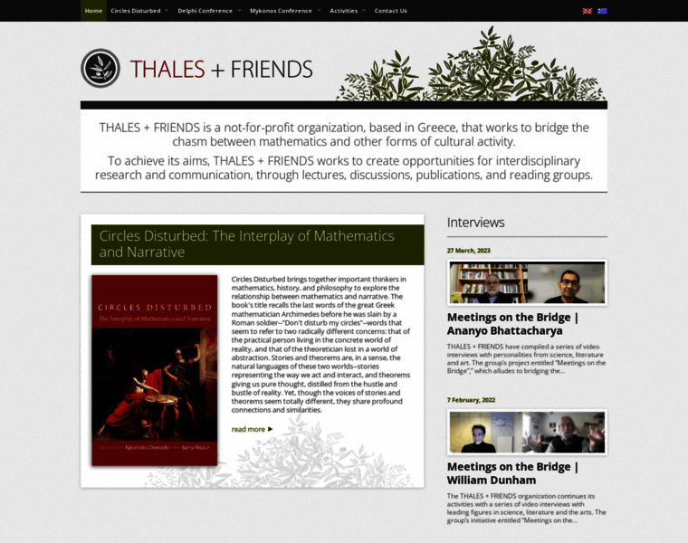 Thalesandfriends.org thumbnail