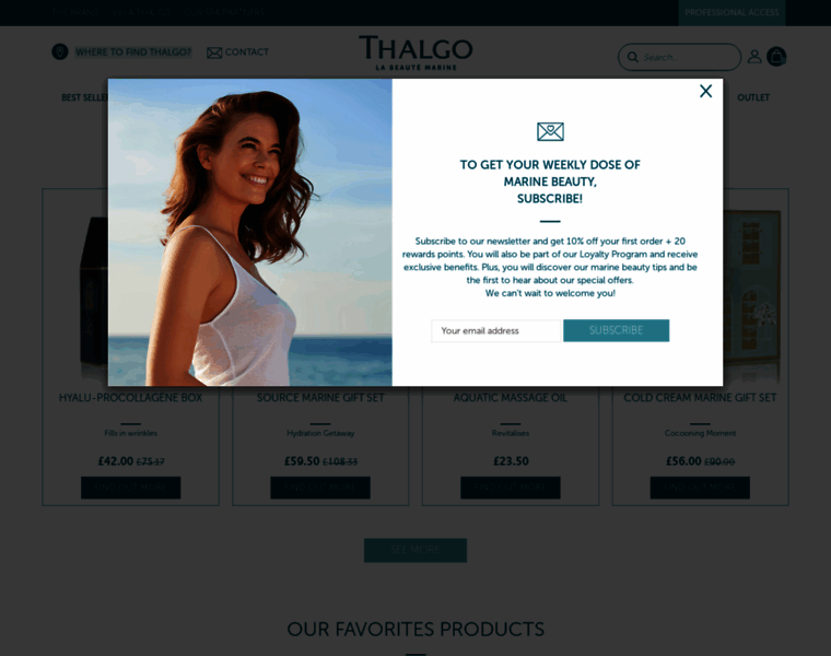 Thalgo.co.uk thumbnail
