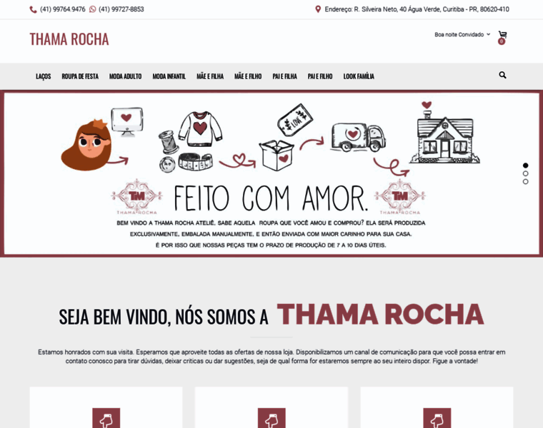 Thamarocha.com.br thumbnail