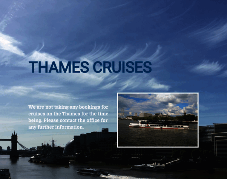 Thamescruises.com thumbnail