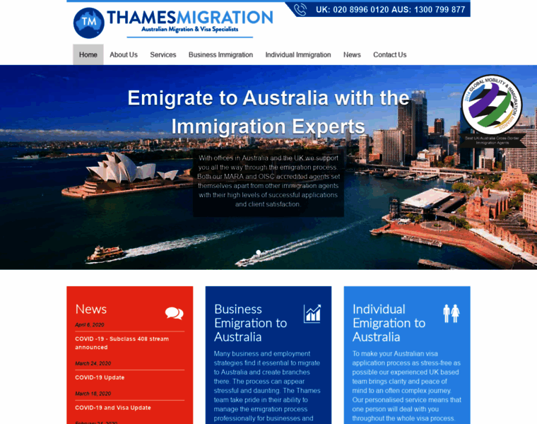 Thamesmigration.com thumbnail