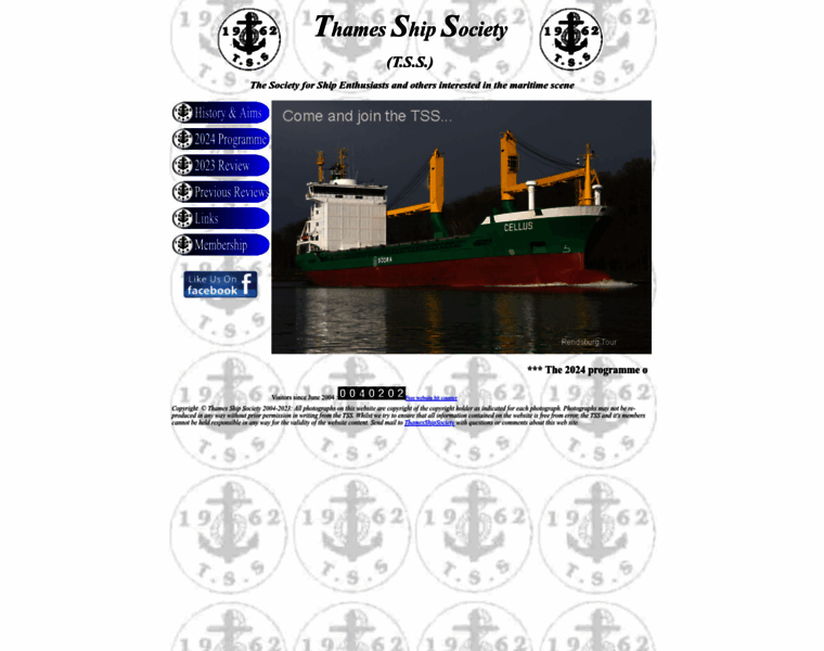 Thamesshipsociety.org.uk thumbnail Thamesshipsociety.org.uk thumbnail