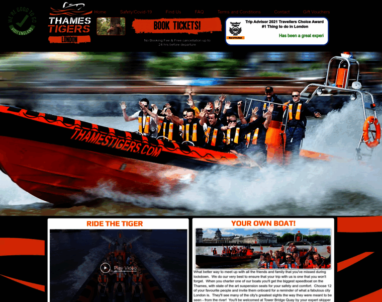Thamestigers.com thumbnail