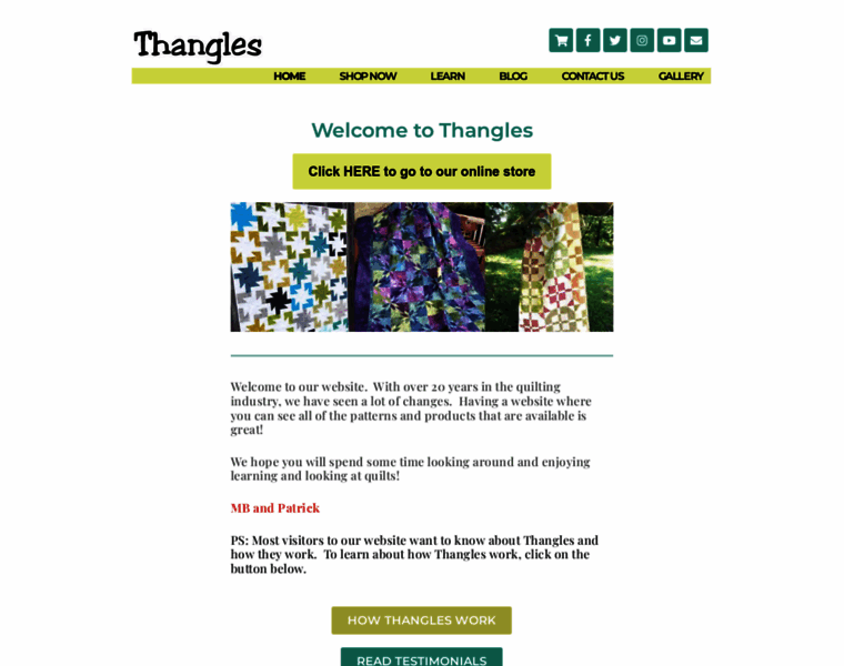 Thangles.com thumbnail