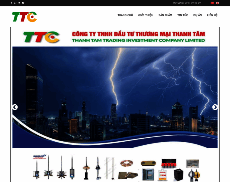 Thanhtamelectric.com thumbnail