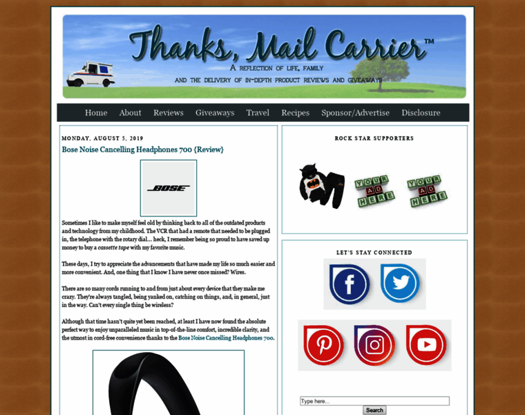 Thanksmailcarrier.com thumbnail