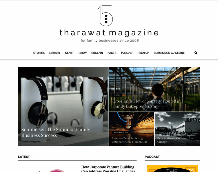 Tharawat-magazine.com thumbnail