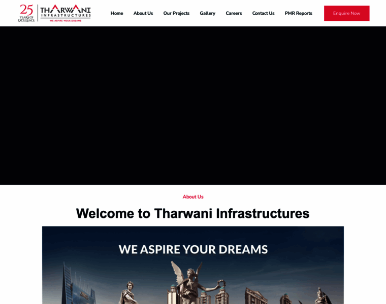 Tharwaniinfrastructures.com thumbnail
