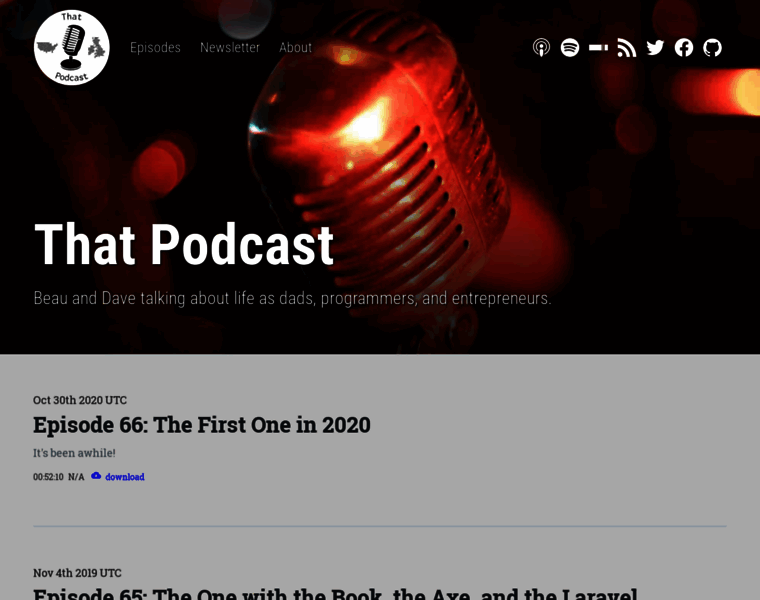 Thatpodcast.io thumbnail